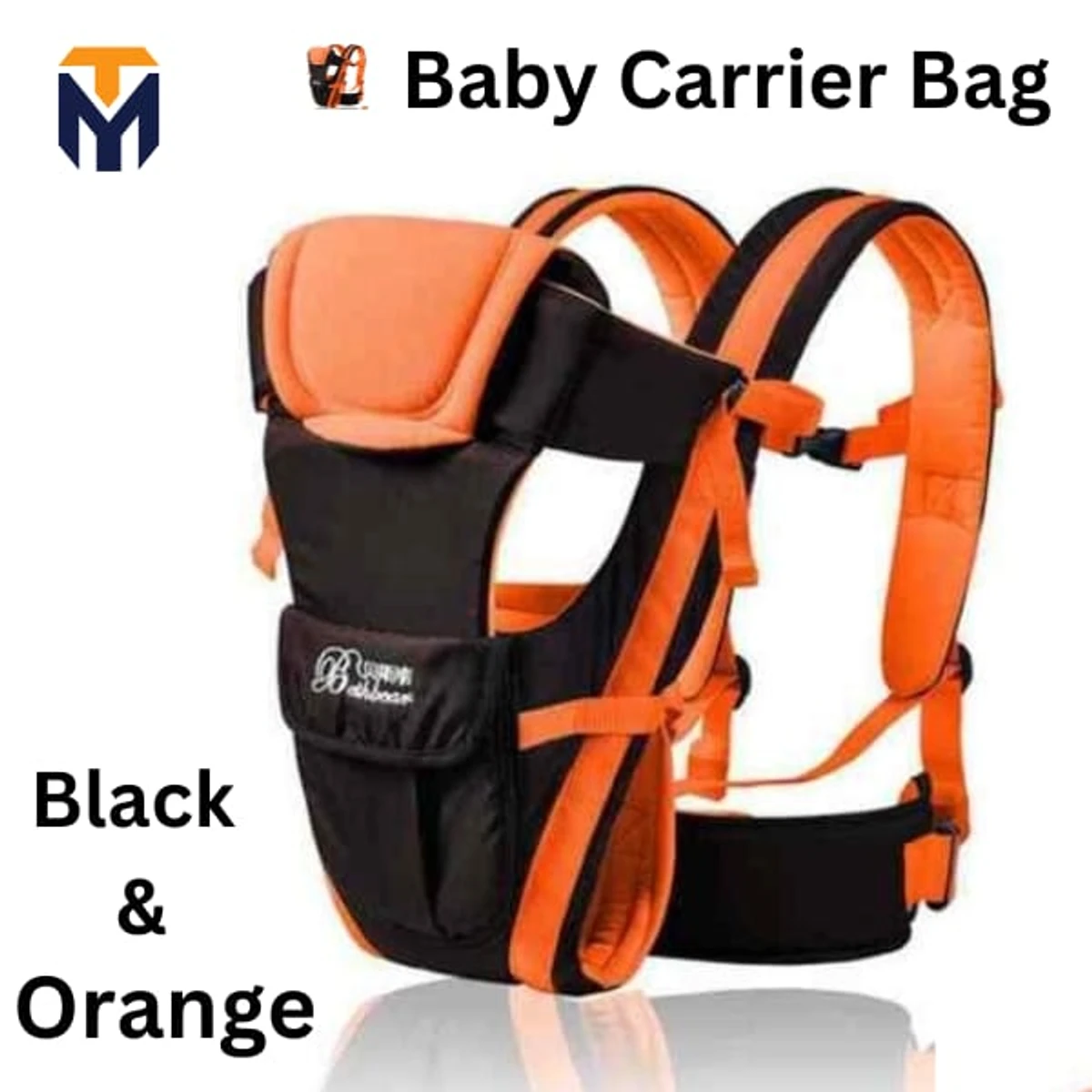 Premium Stylish 4-in-1 High-Quality Baby Carrier with Strong Belt