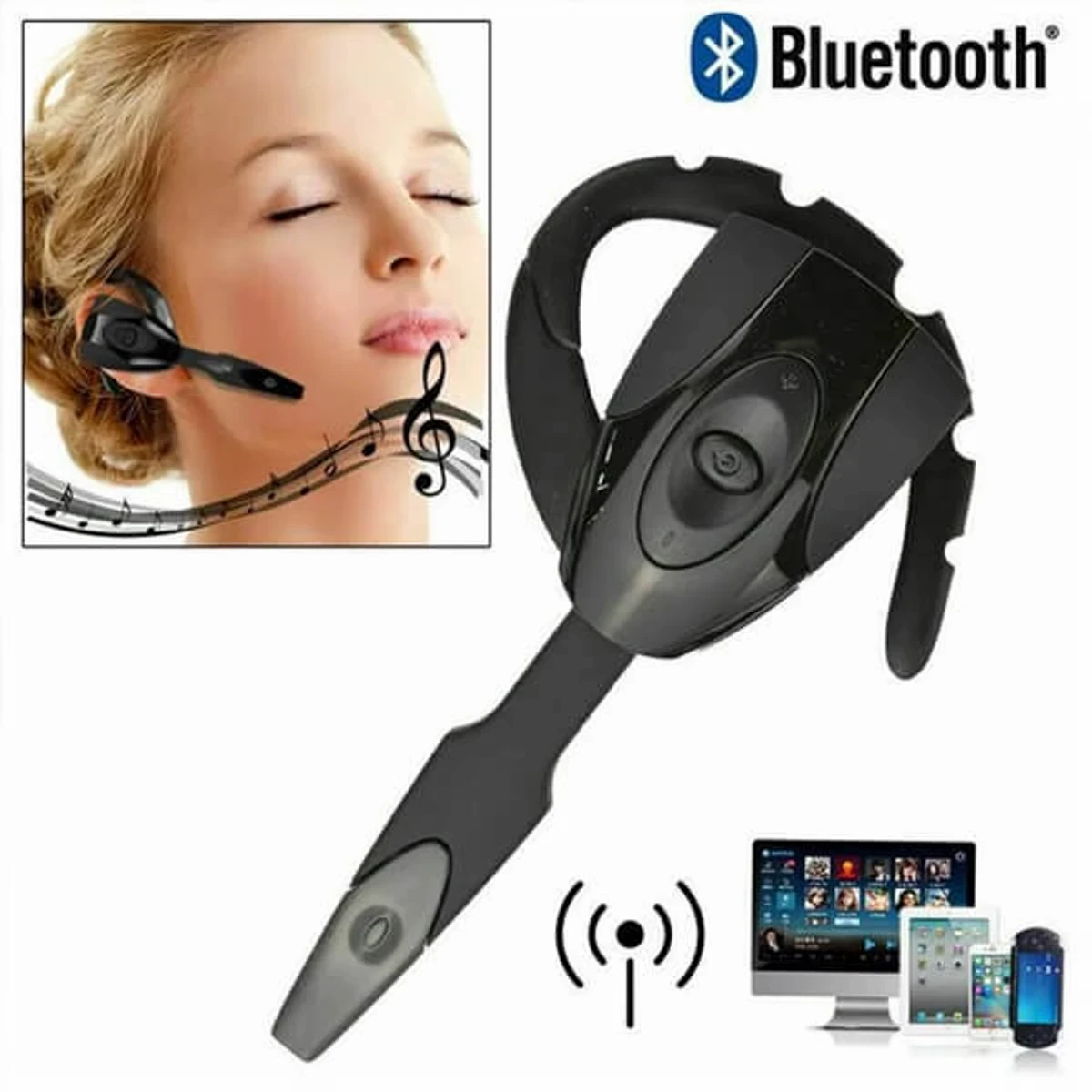 STEREO WIRELESS BUSINESS BLUETOOTH HEADPHONES