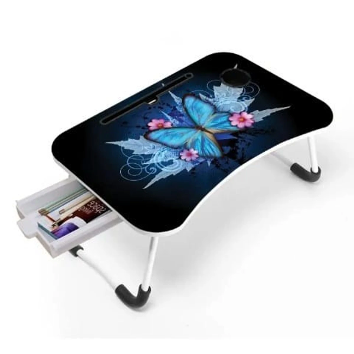 Foldable Laptop Table & Kids Reading Table Code 20 with Drawer