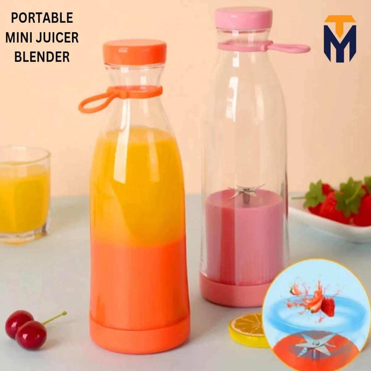 PORTABLE MINI JUICER BLENDER