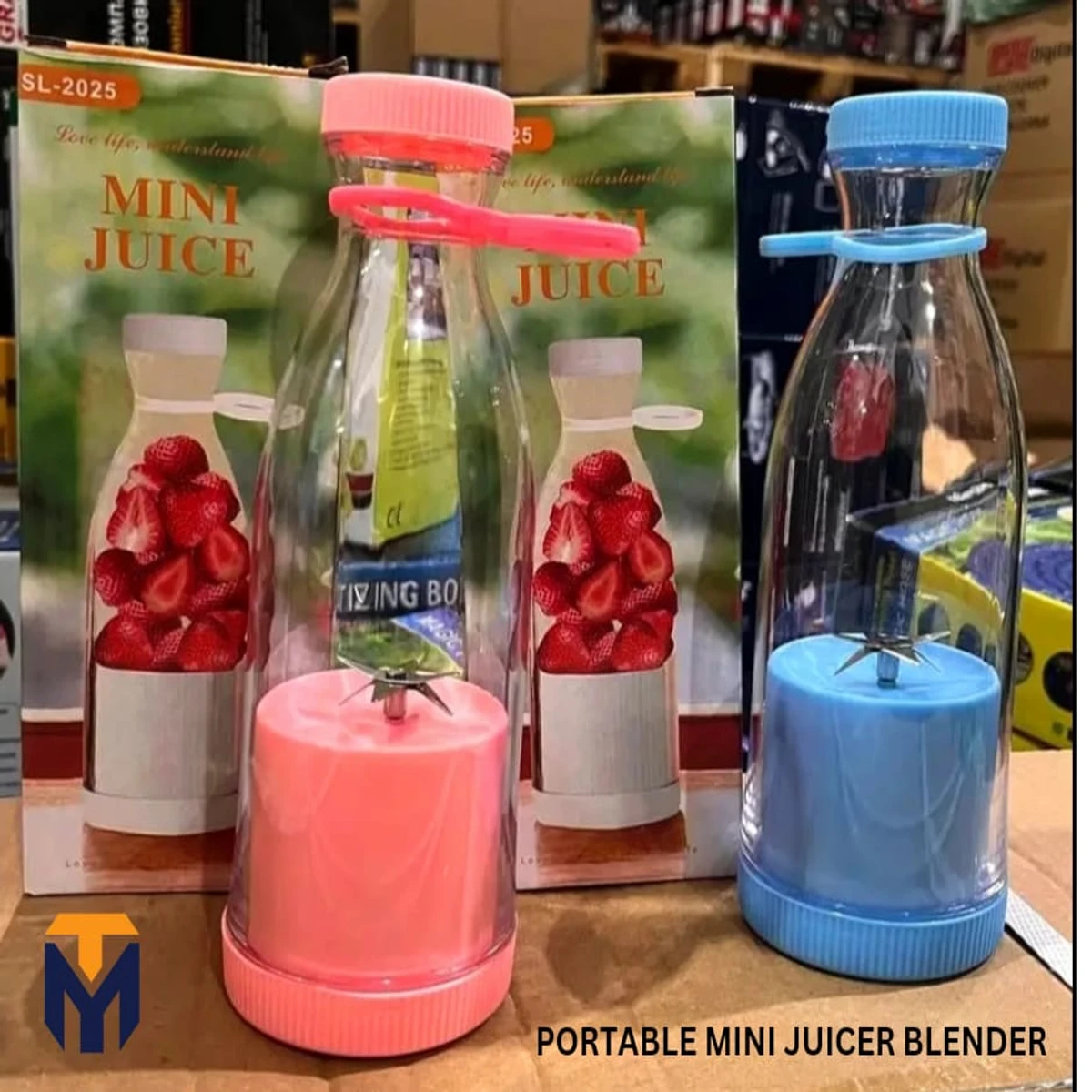 PORTABLE MINI JUICER BLENDER