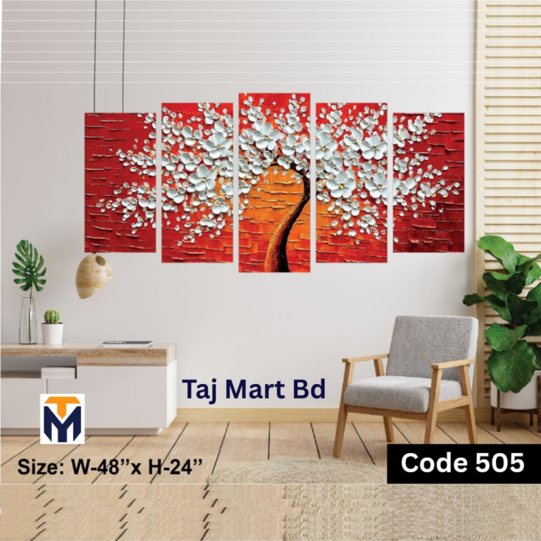 5Pcs In 1 Set Wall Canvas Art printing Code 505