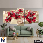5Pcs In 1 Set Wall Canvas Art printing Code 509