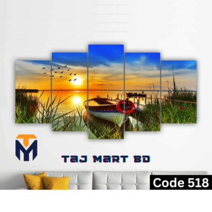 5Pcs In 1 Set Wall Canvas Art printing Code 518