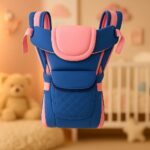 Comfortable Premium Stylish Baby Carrier Bag Dark Blue