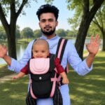Comfortable Premium Stylish Baby Carrier Bag Pink