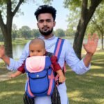 Comfortable Premium Stylish Baby Carrier Bag Dark Blue