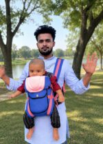 Comfortable Premium Stylish Baby Carrier Bag Dark Blue