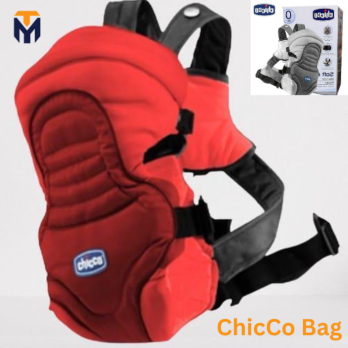 Chicco Baby Carrier Bag Red- বেবি ক্যারিয়ার ব্যাগ