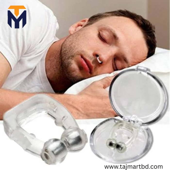 Magnetic Anti Nose Clip Snore Stop Snoring Device a
